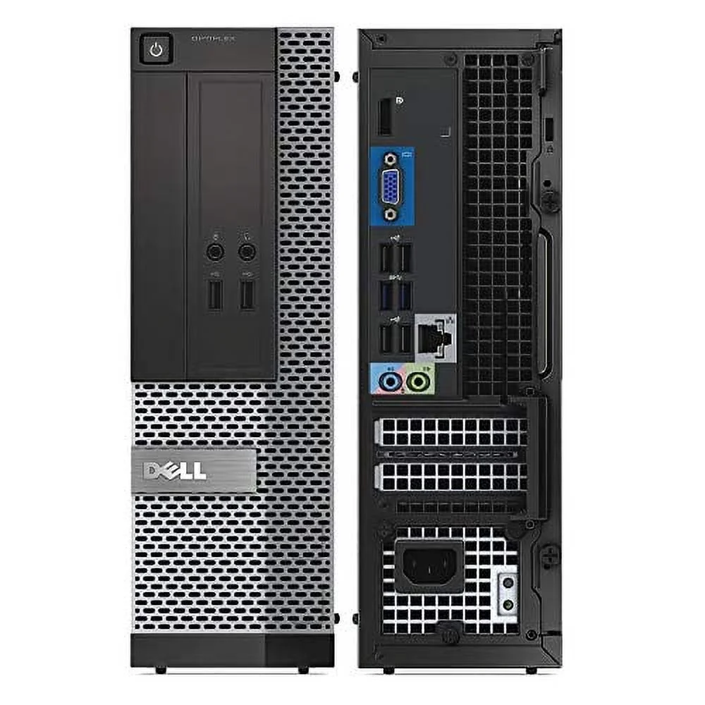 Pre-Owned Dell Optiplex 3020 Business Desktop Computer with 20-inch Screen (Intel Quad Core i5 up to 3.4GHz Processor), 16GB RAM, 512GB SSD