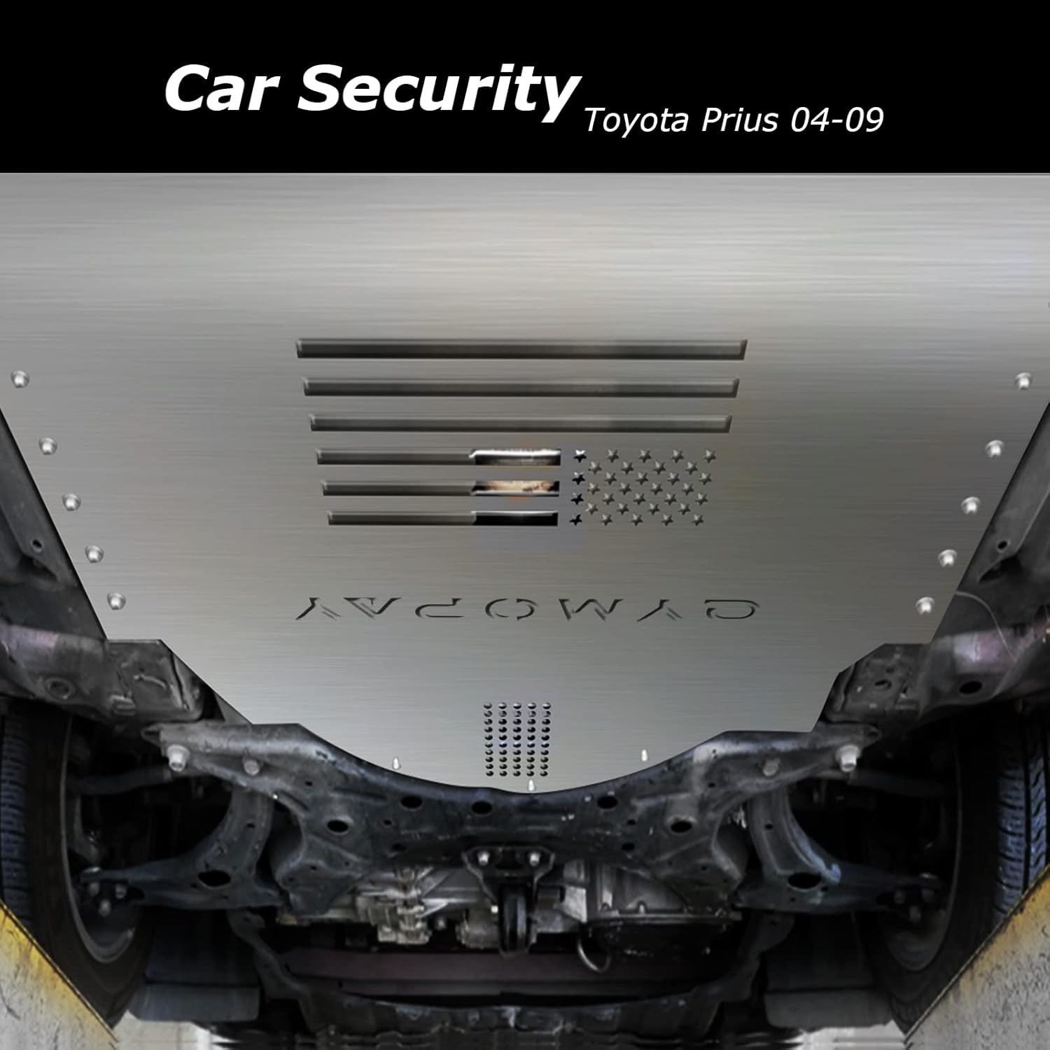 QYMOPAY Catalytic Converter Protection Shield, Fits
