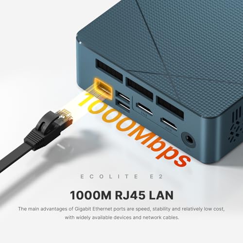P5 Pro Mini PC, AMD Ryzen 7 6800H, 32GB DDR5 512GB SSD Mini Desktops Computer, Quad Display PC, Dual USB 4.0 & HDMI, 2.5G RJ45 LAN, Wi-Fi 6E/BT 5.2
