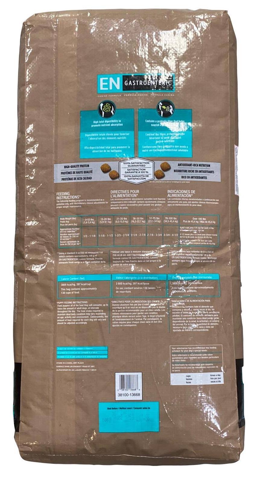 Purina Pro Plan Veterinary Diets EN Gastroenteric Canine Formula Dog Food Hospital Pack 32 Lb. Bag