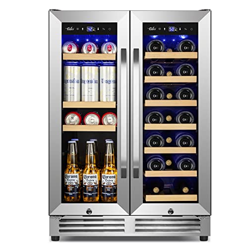 Cigar Electric Humidor, 35L 250 Counts Large Capacity Thermostatic Electric Cigar Cooler Cabinet with Digital LED Screen, Safety Lock