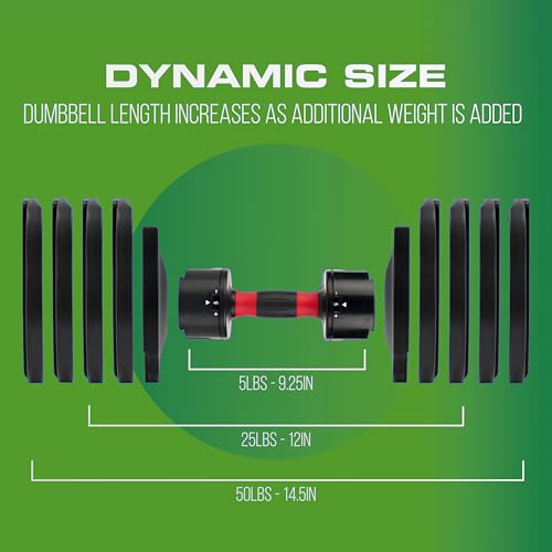Core Fitness&reg; Adjustable Dumbbell Weight Set by Affordable Dumbbells