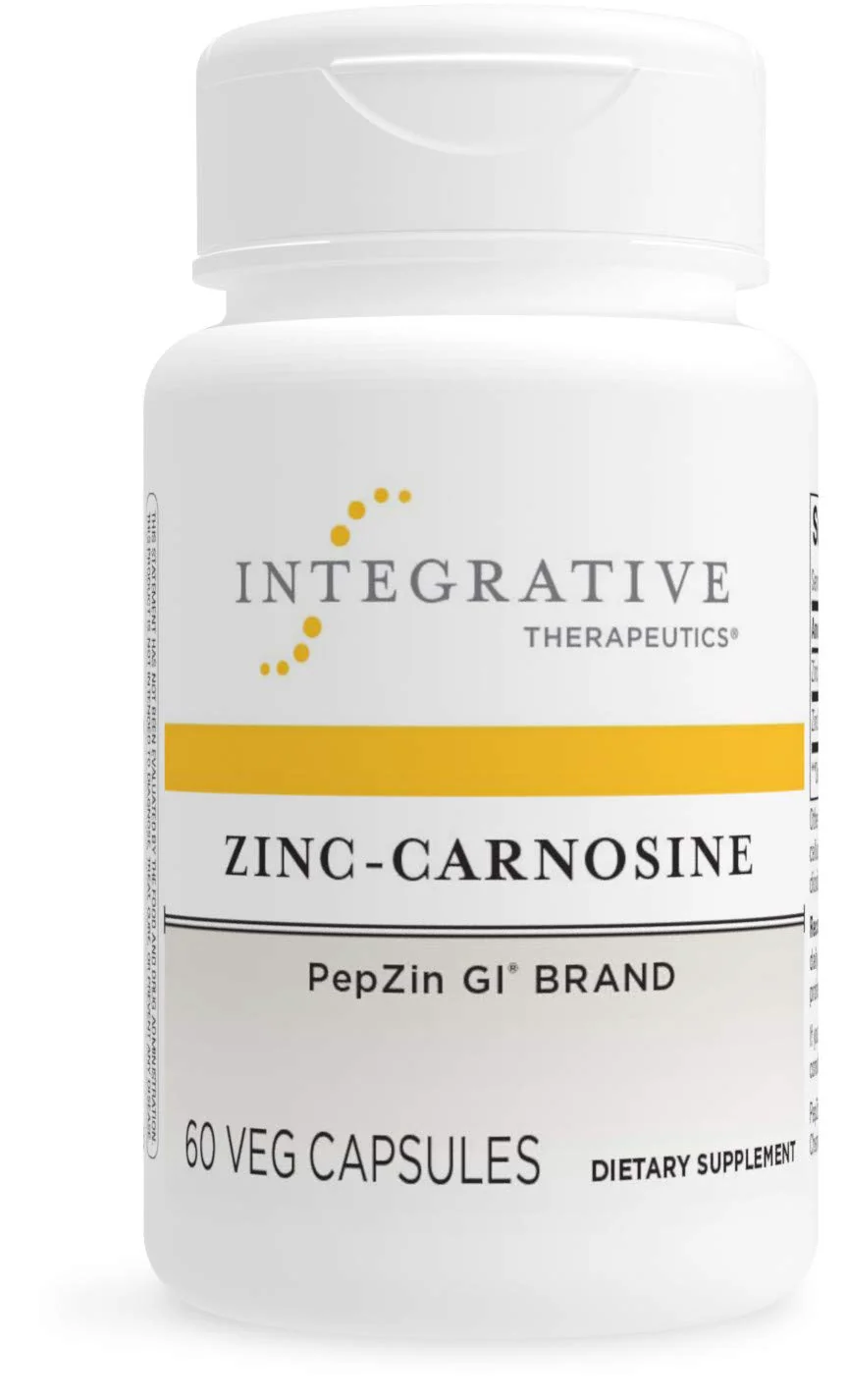 Integrative Therapeutics Zinc-Carnosine - PepZin GI Brand Supplement with Zinc-Carnosine - GI Tract Support*