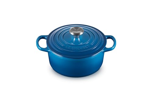 Le Creuset Enameled Cast Iron Signature Round Dutch Oven, 5.5 qt., Cerise