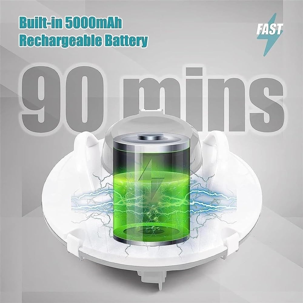 Fully Automatic Pool Cleaning Robot,Intelligent Pool Vacuum Cleaner with Ultra-Fine Filters