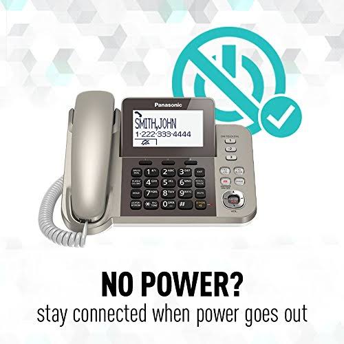 Panasonic KX-TGF353N Dect 6.0 Cordless Phone - Champagne Gold