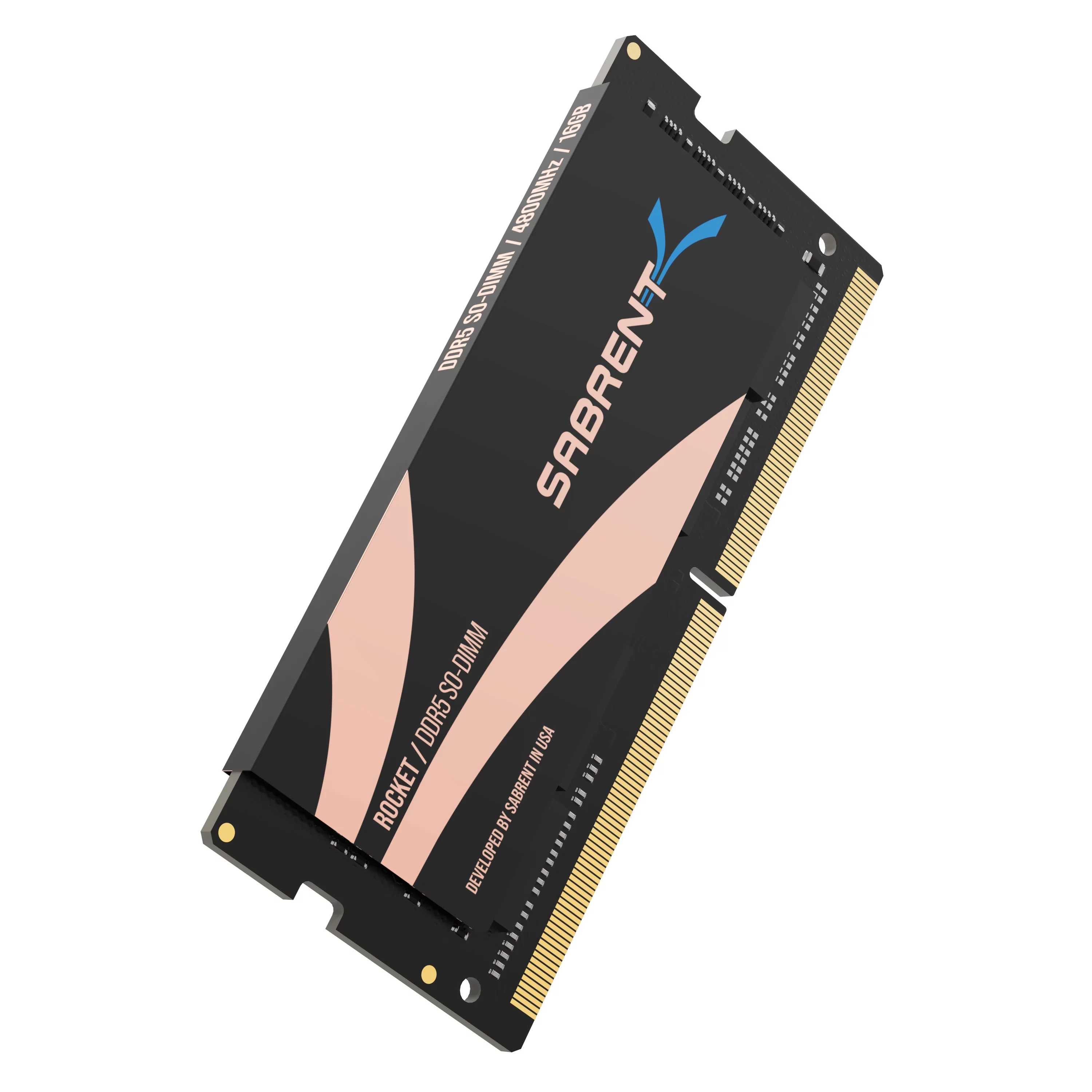 SABRENT Rocket DDR5 16GB SO-DIMM 4800MHz Memory Module for Laptop, Ultrabook, and Mini-PC (SB-DR5S-16G) - Radiant Selections