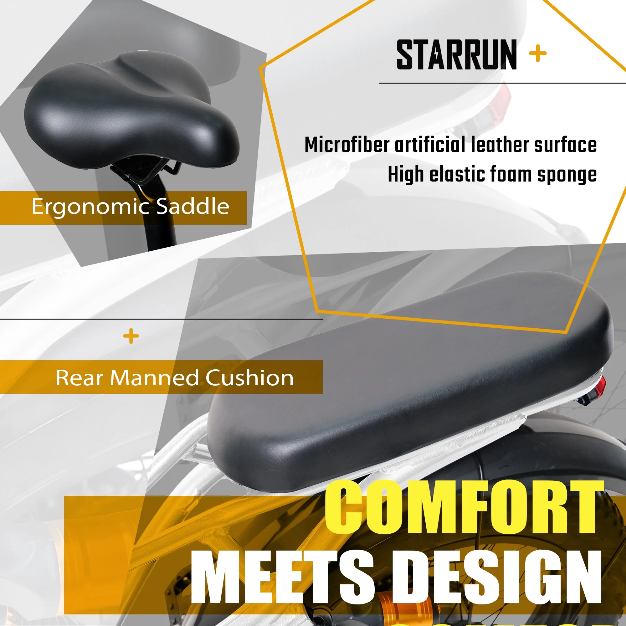 Foldable Electric Bike, Up to 20mph & 48V 20AH Removable Battery & Full Suspension Electric Bicycle for Adults, 20''×4.0'' Electric Bike Fat Tire