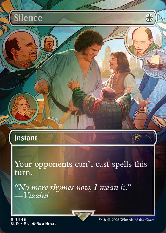 Wizards of the Coast Magic The Gathering: Secret Lair - The Princess Bride (Foil Edition) Collectible Card Set, Card set, 9 pieces