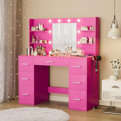 Furmax Vanity Desk with Mirror