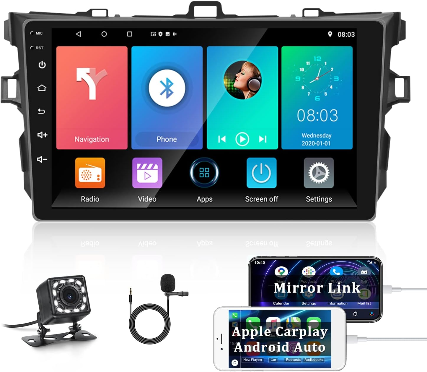 Android Car Radio Stereo for Toyota Tundra 2007-2013
