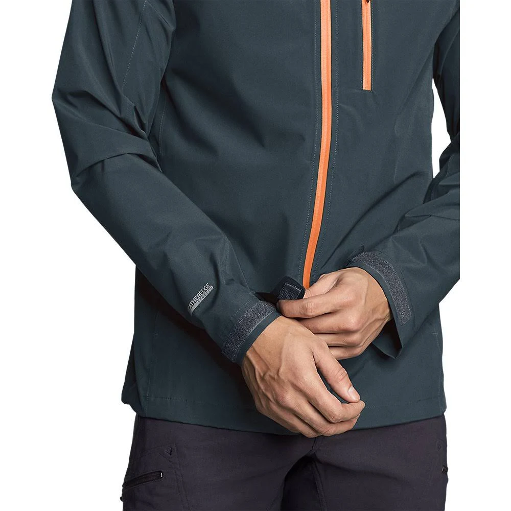 Eddie Bauer Men&s Cloud Cap Stretch 2.0 Rain Jacket - Blue - S