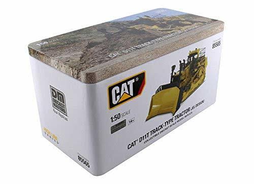 Cat Caterpillar D11T Track-Type Tractor Dozer Jel Design with Operator High Line Series 1/50 Diecast Model by Diecast Masters 85