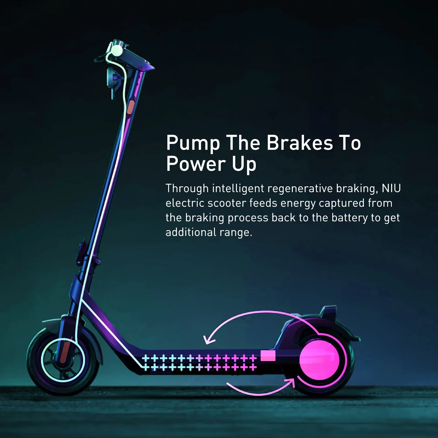 NIU KQi2 Pro Electric Scooter 300W Power 25 Miles Long Range Max Speed 17.4MPH Portable Foldable Commuting