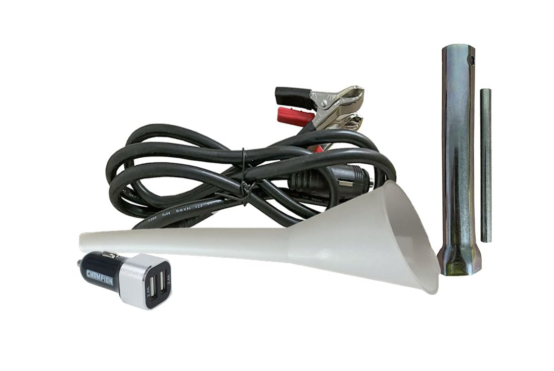 Champion Power Equipment Dual Fuel Power Converter (Max Power 3000 W, Portable Inverter, Running Time up to 11.5 Hours, Extremely Quiet