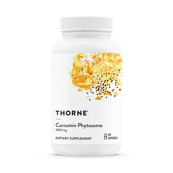 THORNE Curcumin Phytosome 1000 mg (Meriva) - Clinically Studied, High Absorption - Supports Healthy Inflammatory Response in Joints, Muscles