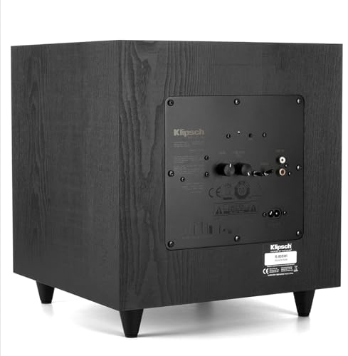Klipsch R-80SWi 8-inch 150W Wireless Subwoofer with High Performance Driver for Deep Bass Black
