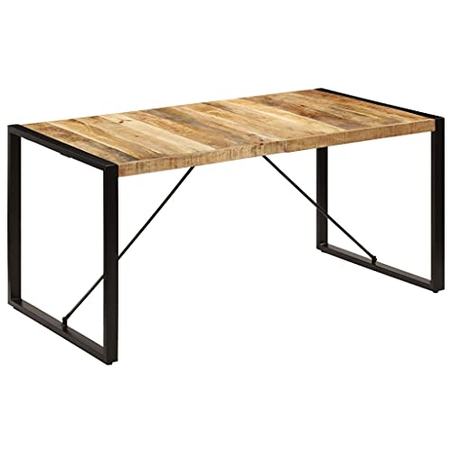 Kitchen & Dining Tables Dining Table 63"x31.5"x29.5" Solid Mango Wood