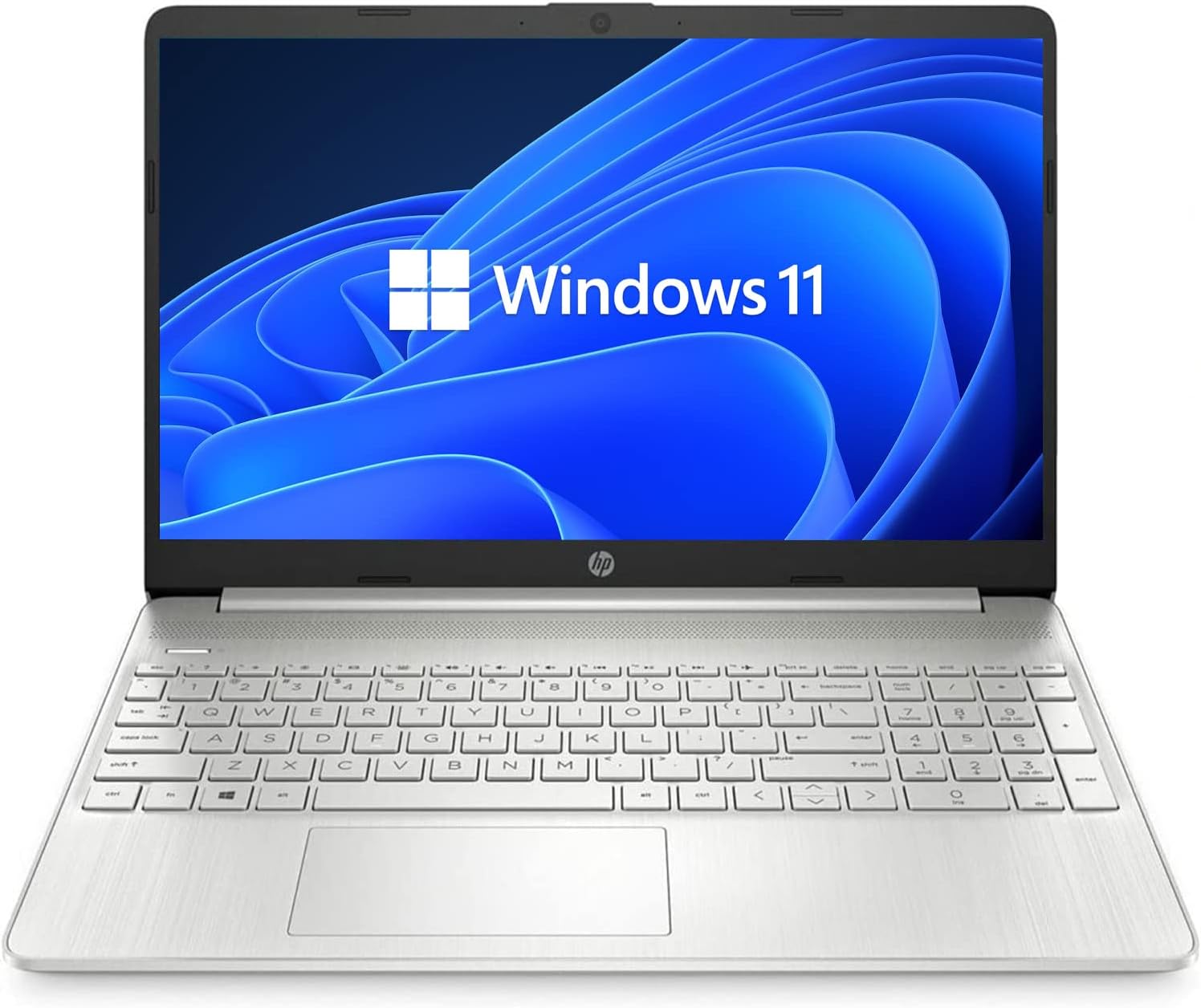 HP Newest Laptop, 15.6'' Full HD Screen (1920 x 1080), AMD Athlon Silver 3050U Processor, 12GB RAM, 128GB SSD, Media Card Reader, USB Type-C, Wi-Fi