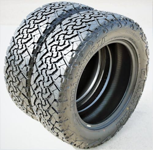Venom Power Terra Hunter X/T XT All-Terrain Mud Light Truck Radial Tire-37X13.50R20LT 37X13.50X20 37X13.50-20 127Q Load Range E LRE 10-Ply BSW Black