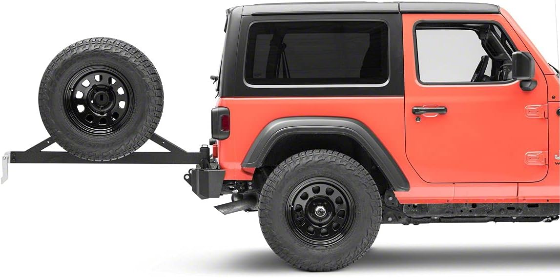 Barricade Extreme HD Rear Bumper with Tire Carrier Compatible with 18-22 Jeep Wrangler JL