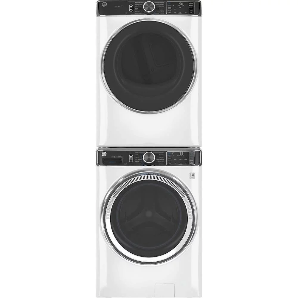 GE® 7.8 cu. ft. Capacity Smart Front Load Gas Dryer with Steam and Sanitize Cycle