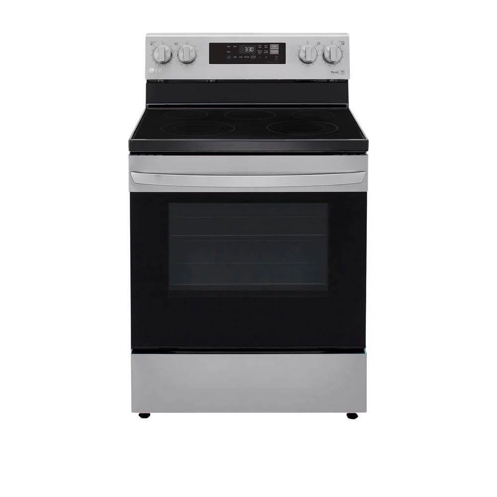 6.3 cu ft. Smart Wi-Fi Enabled Electric Range with EasyClean