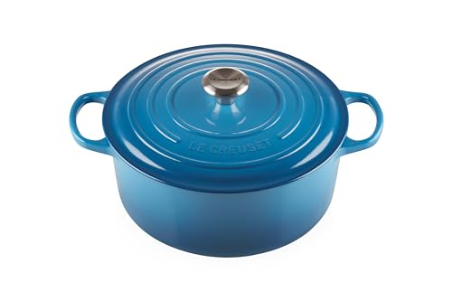 Le Creuset Enameled Cast Iron Signature Round Dutch Oven, 5.5 qt., Cerise