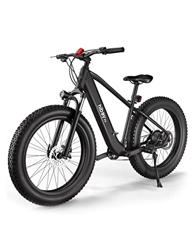 Hiboy Electric Bike for Adults, 28MPH 62.1Miles Range 1000W Peak Motor 48V 13Ah Removable Battery Ebike, 26“ x 4.0” Fat Tire Electric Bicycle