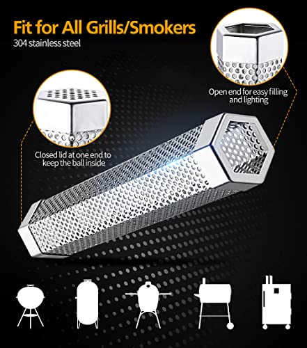Pellet Smoker Tube Set
