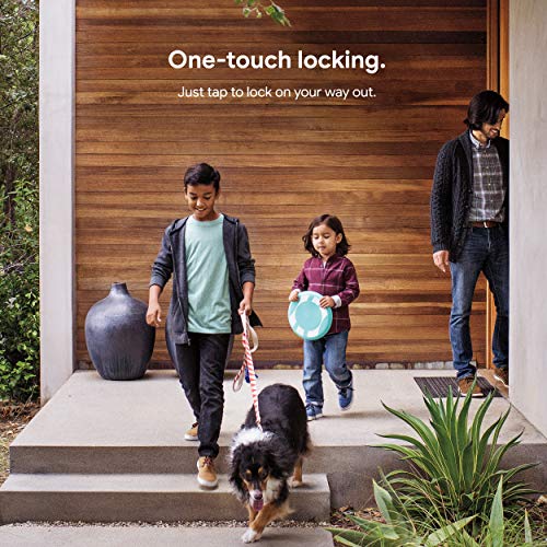 Google Nest x Yale Lock - Tamper-Proof Smart Lock for Keyless Entry - Keypad Deadbolt Lock for Front Door - Satin Nickel