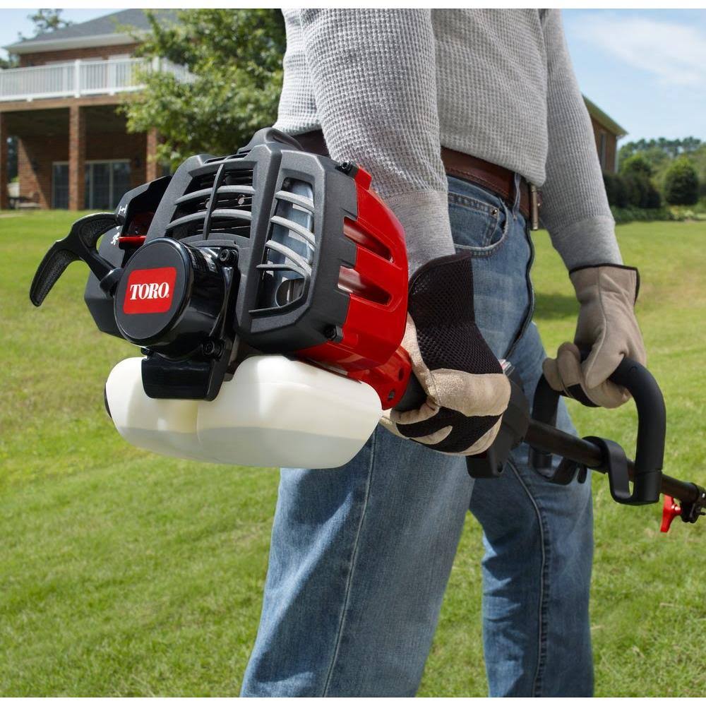 Toro 2-Cycle 25.4cc Attachment Capable Curved Shaft GAS String Trimmer
