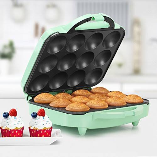 Holstein Housewares One Dozen Cupcake Maker - Mint