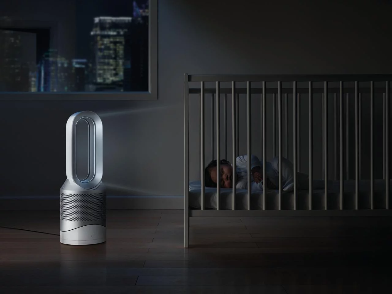Dyson HP01 Pure Hot + Cool Air Purifier, Heater & Fan | White/Silver | Refurbished