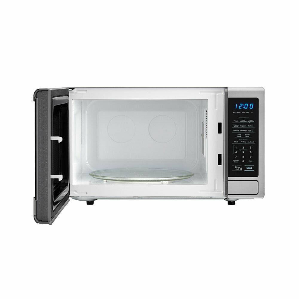 Sharp Carousel 1.1 Cu ft Stainless Steel Microwave Oven (Certified Refurbished)