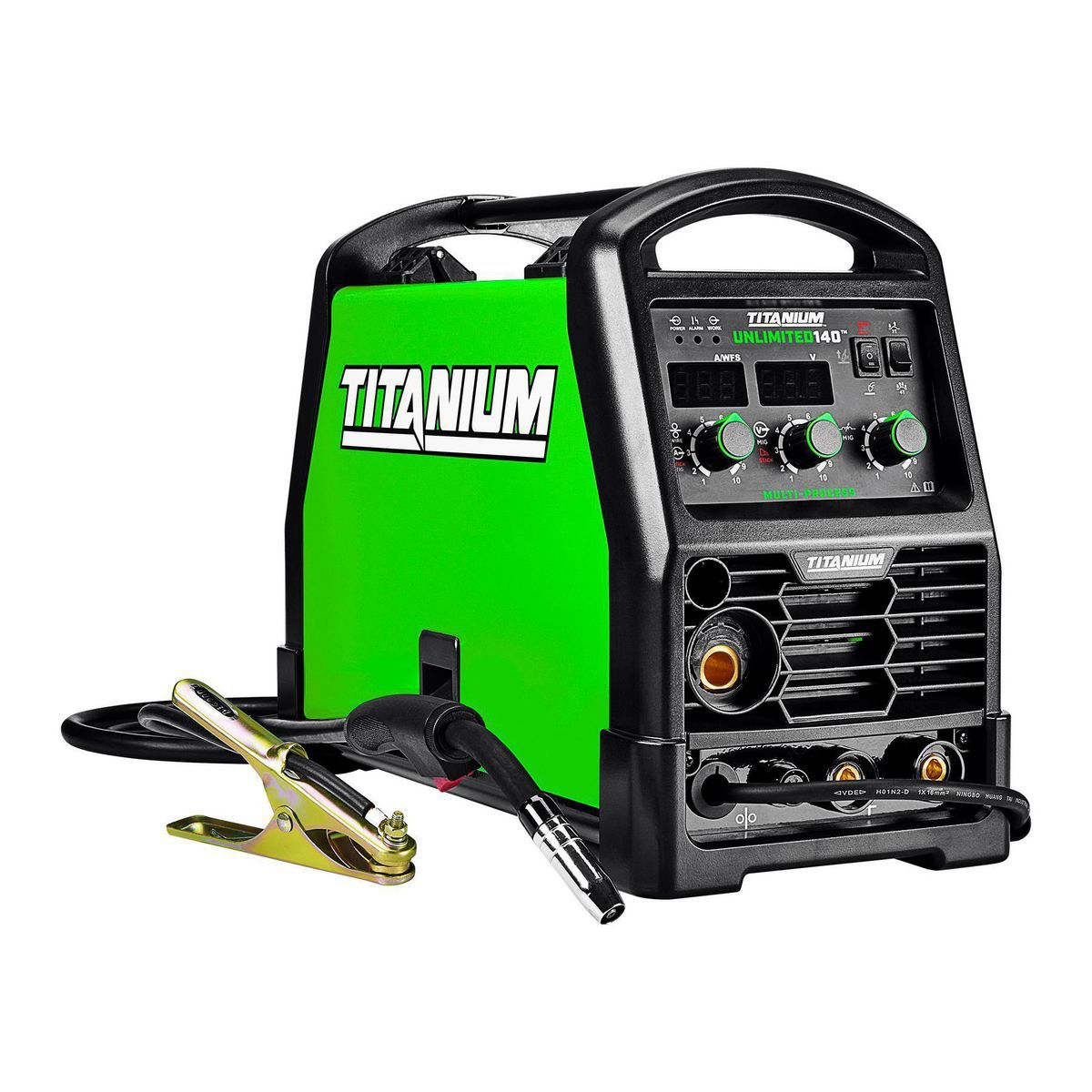 TITANIUM UNLIMITED 140 Professional Multiprocess Welder with 120V Input