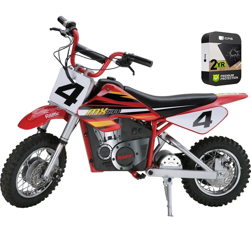 Razor MX500 Dirt Rocket Electric Motocross Bike + 2 Year CPS Extended Warranty - Radiant Selections