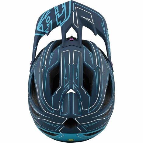 Troy Lee Designs Stage Helmet - Pinstripe - Marine - Size X-Small/Small