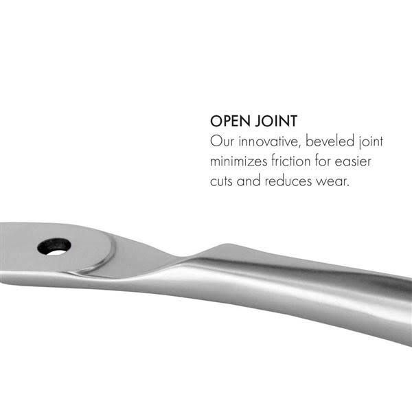 GERMANIKURE 5mm Tower Point Cuticle Nippers 1/2 (Half) Jaw, FINOX Surgical Stainless Steel