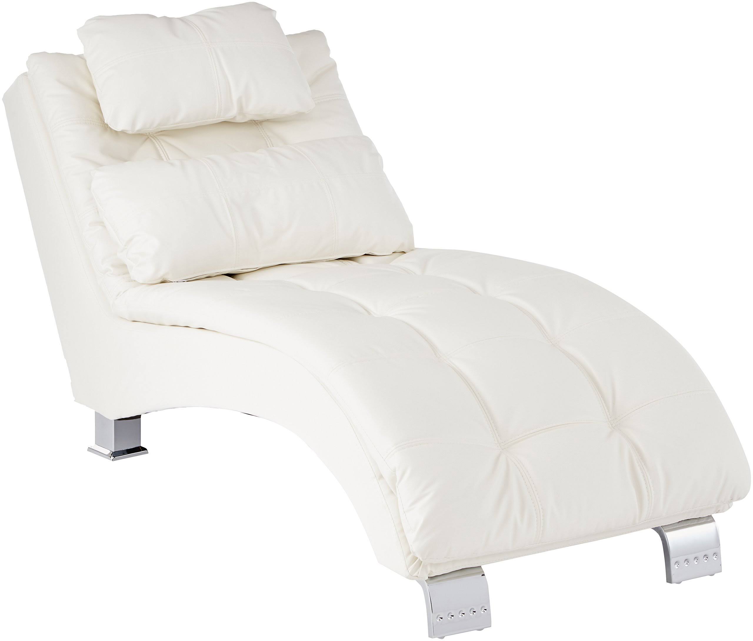 Coaster Accent Seating Casual and Contemporary Living Room Chaise