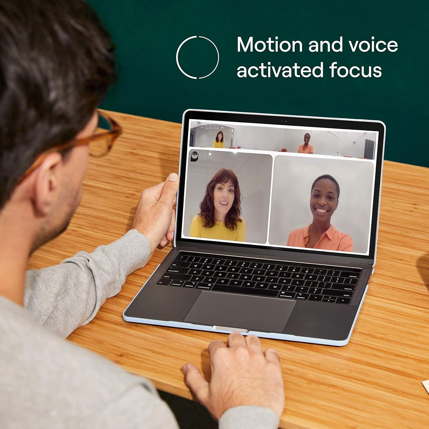 Meeting Owl Pro - 360-Degree, 1080p HD Smart Video Conference Camera, Microphone