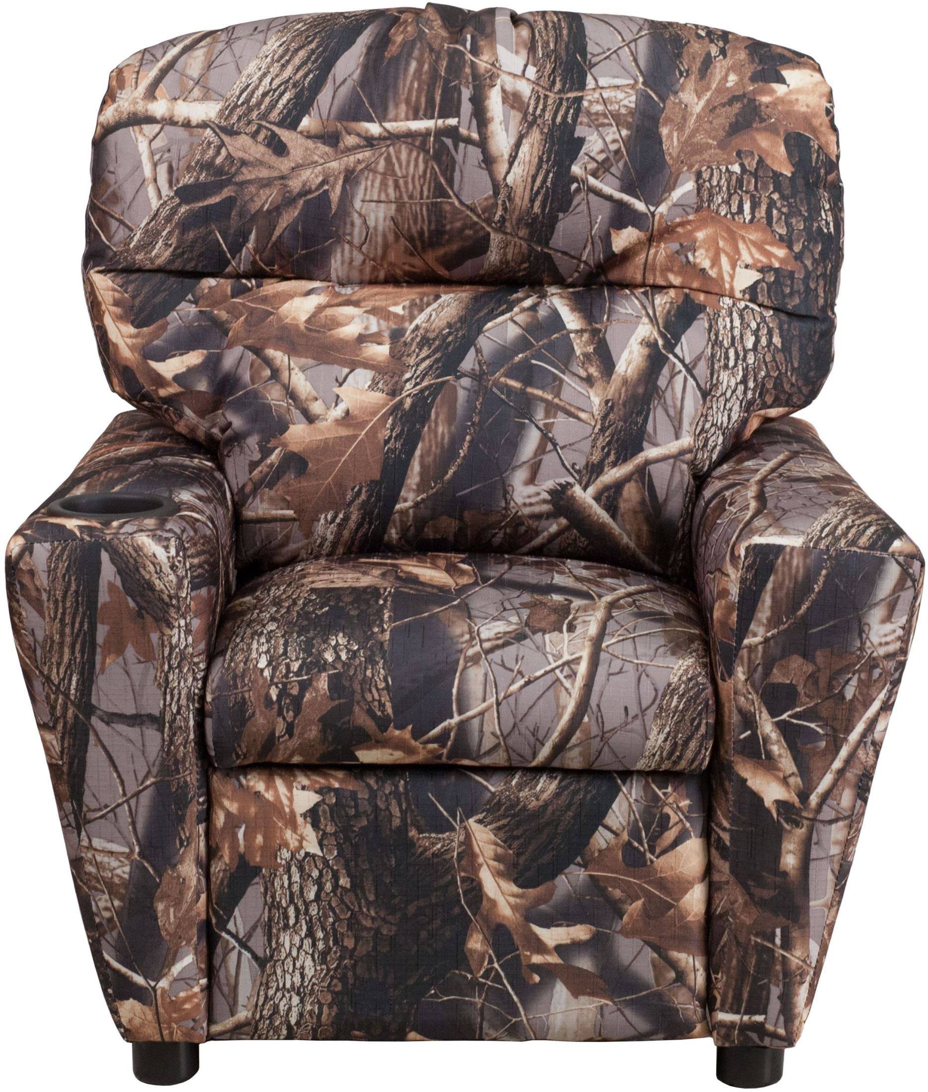 Flash Furniture Fabric Kids Recliner, Camouflage