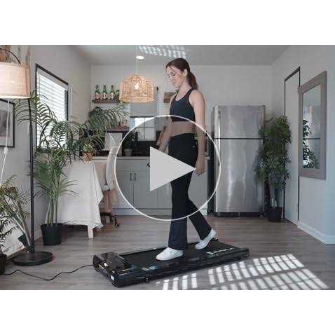 SupeRun Under Desk Treadmill, Walking Pad, Portable Treadmill with Remote &amp; App Control and LED Display - Sports Supplies Online Store