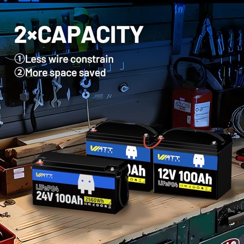 12V 314Ah Mini LiFePO4 Lithium Battery with Bluetooth 5.0, 200A BMS, 4.01kWh Energy, Upgraded Aluminum Cooling Fins & Braided Copper Wires, for RV
