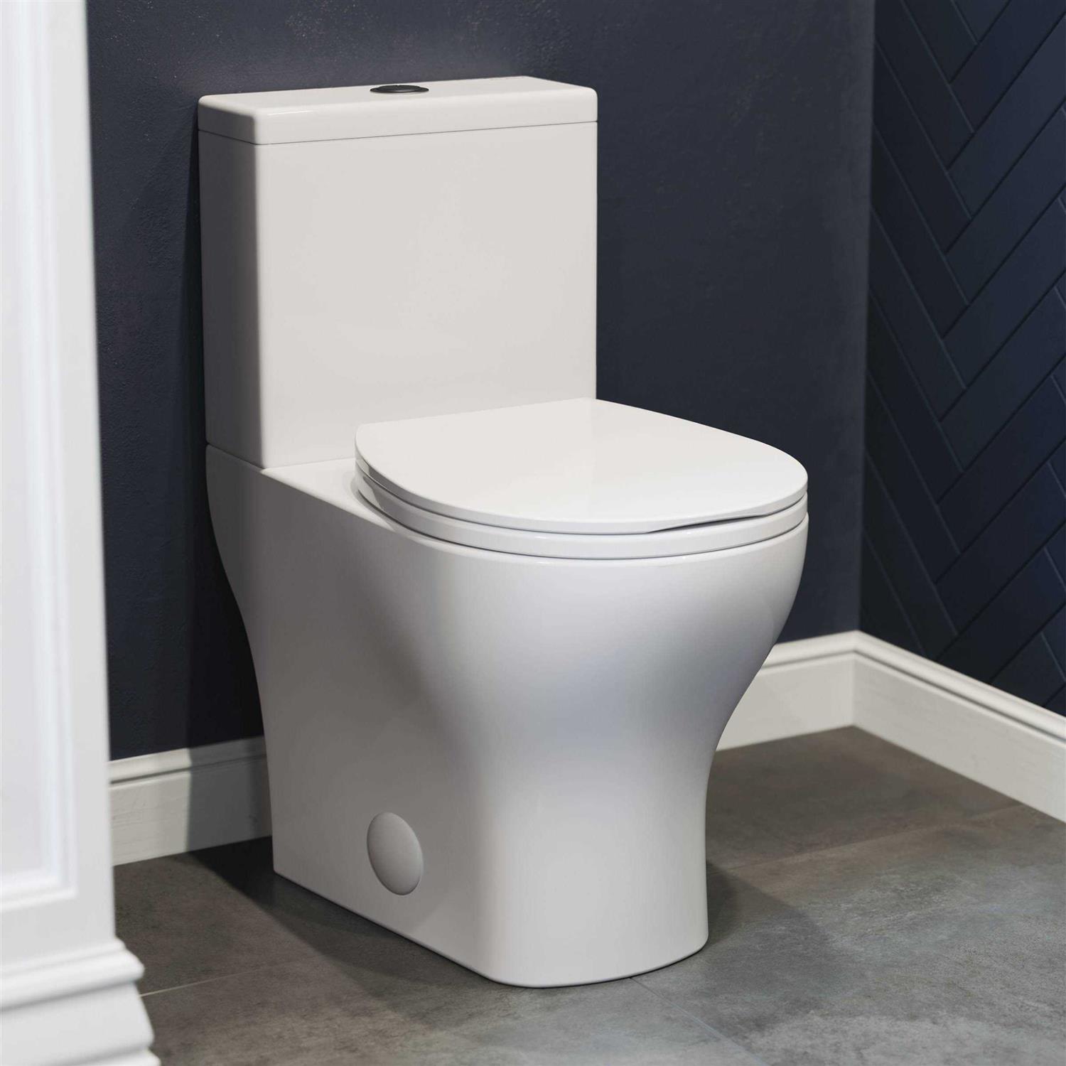 Swiss Madison Sublime II Two Piece Round Toilet Dual-Flush 0.8/1.28 GPF - Shop Hardware Tools Online Store