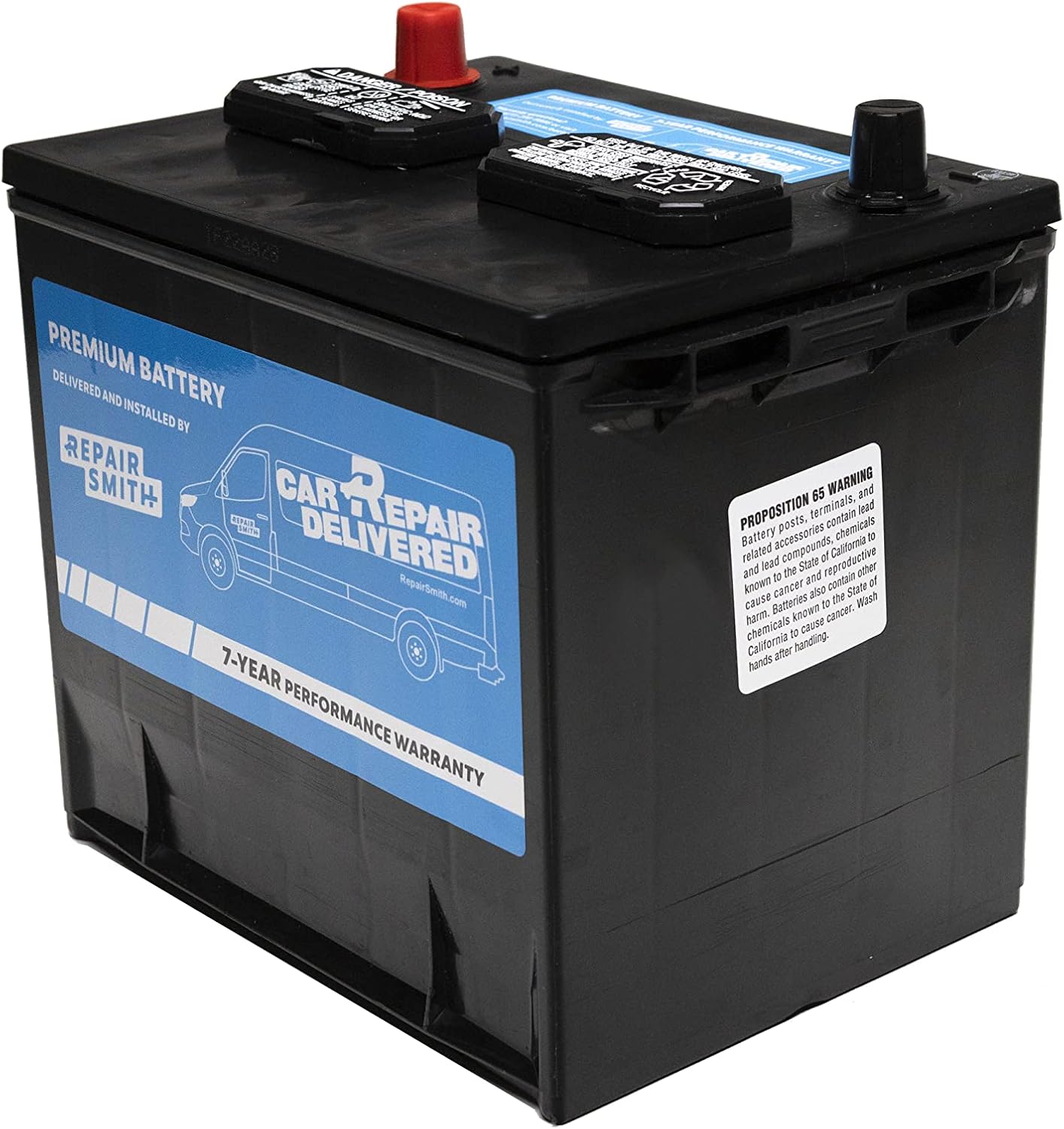 RepairSmith Mobile Mechanic Auto Starting Car Battery 35 - Automotive Parts and Accessories, 640 CCA, 7 Year Warranty
