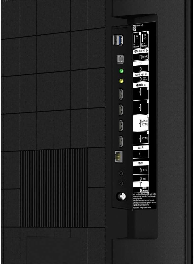 Sony XR65X90J 65-inch X90J 4K Ultra HD Full Array LED Smart TV (Renewed) Bundle with Premium 2 YR CPS Enhanced Protection Pack - Smart Home Appliances