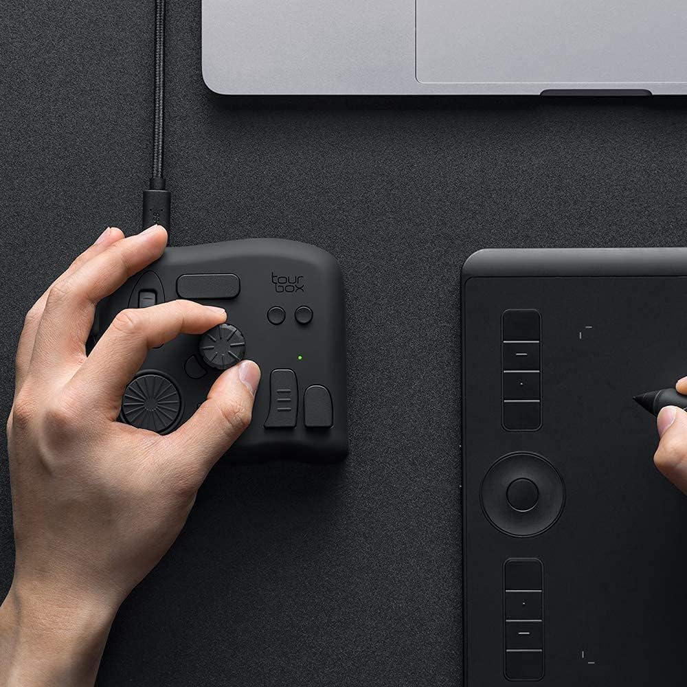TourBox NEO &ndash; New Generation Productivity Tool. The Ultimate Tool for Creators, Applying for Image, Audio, Drawing, Editing and Creating