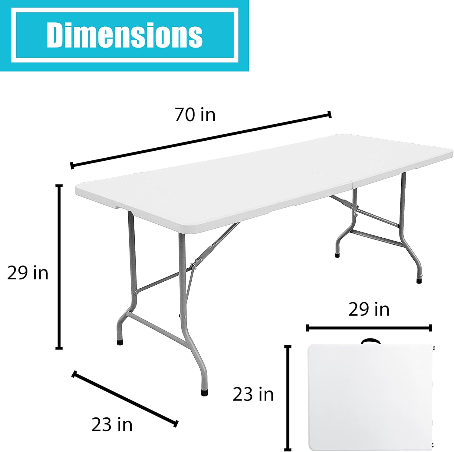 Go-Trio 4ft Low Portable Picnic Table, Boho Picnic Table with Carry Bag, Wooden Picnic Table Foldable