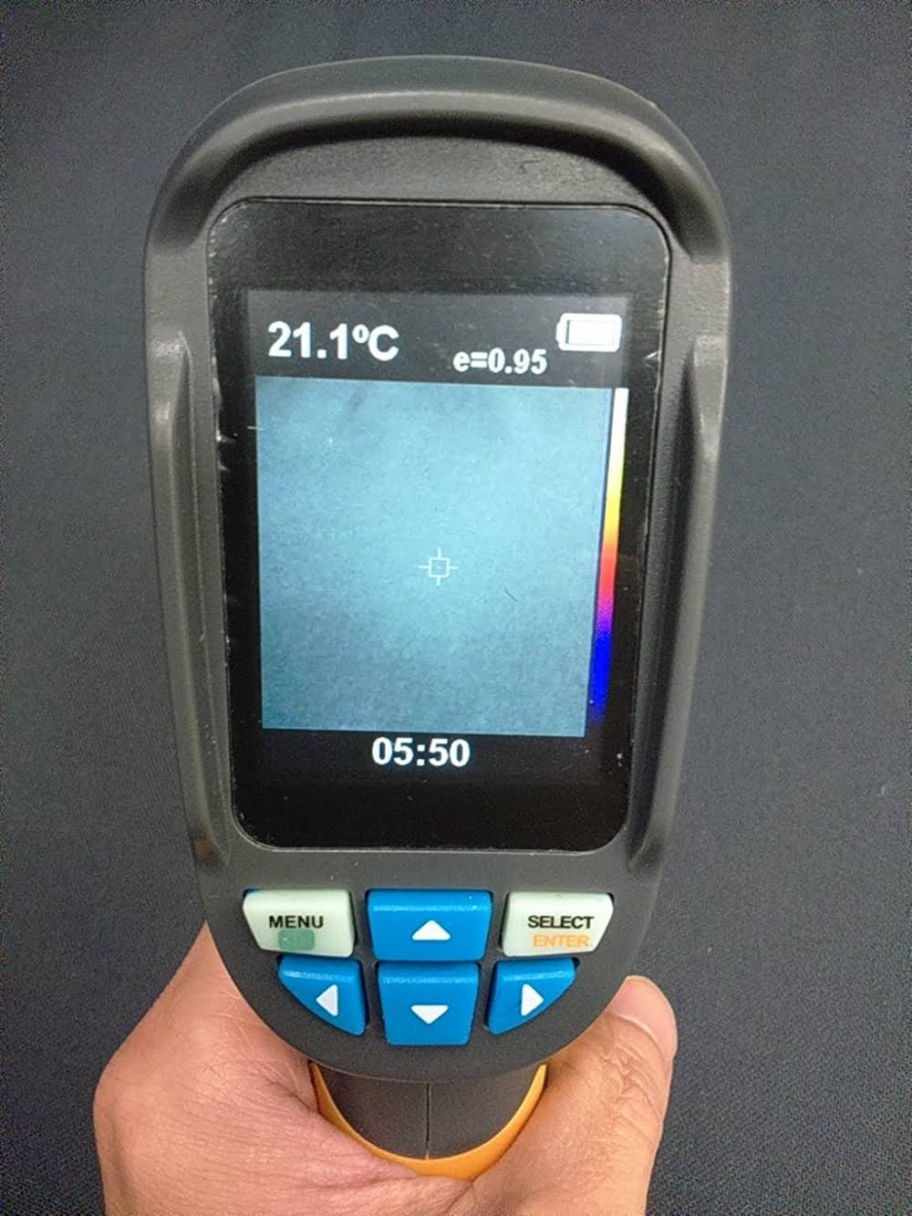 PerfectPrime Ir0002, Infrared (IR) Thermal Imager u0026 Visible Light Camera with IR Resolution 3600 Pixels u0026 Temperature Ra